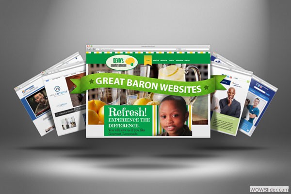 Websites Developed by The Baron Solution Group