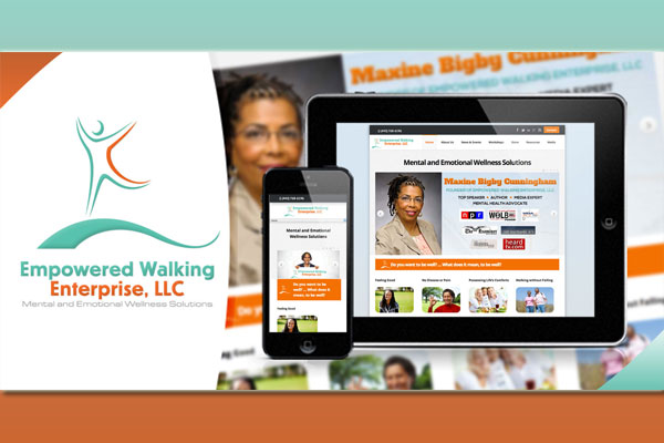 Desktop & Mobile Website for Empowered Walking Enterprise, LLC