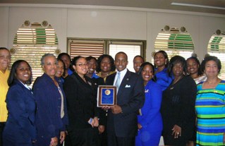 William R. Patterson Honored by Sigma Gamma Rho Sorority, Inc.