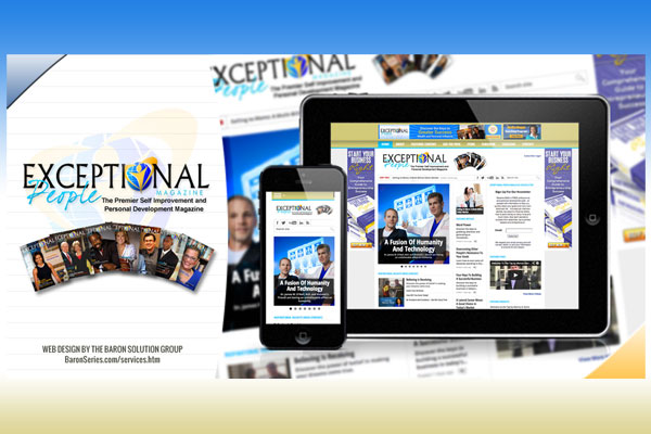 Website for Exceptional People Magazine